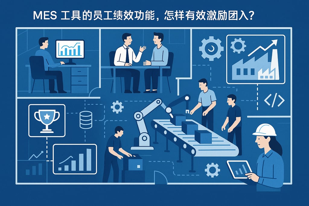 MES 工具的员工绩效功能，怎样有效激励团队？